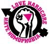 Love hardcore, hate homophobia